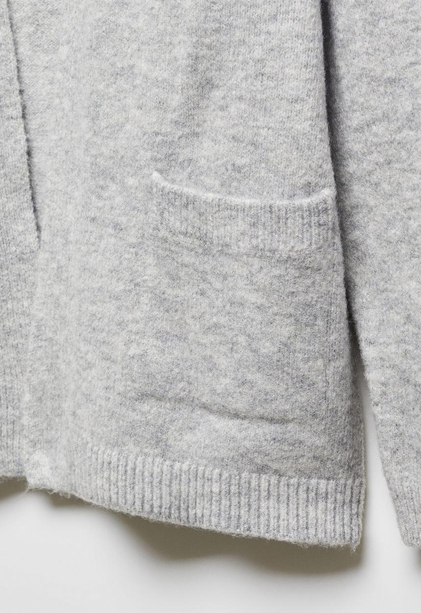 MANGO - Cardigan tique5 - light grey denim