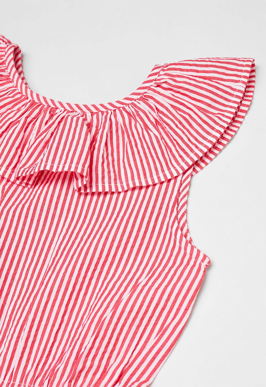 MANGO - Playsuit lulani - red