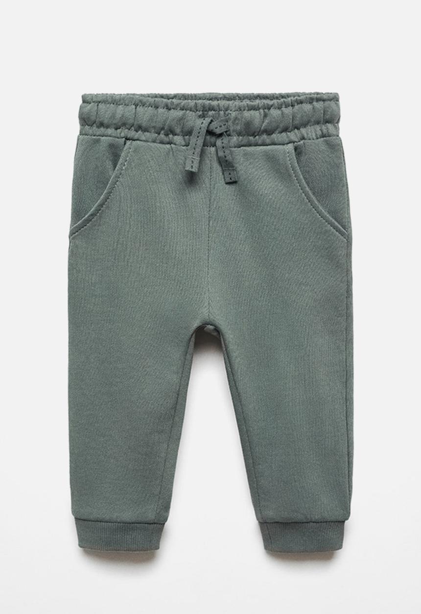 MANGO - Trousers mateo5 - medium green