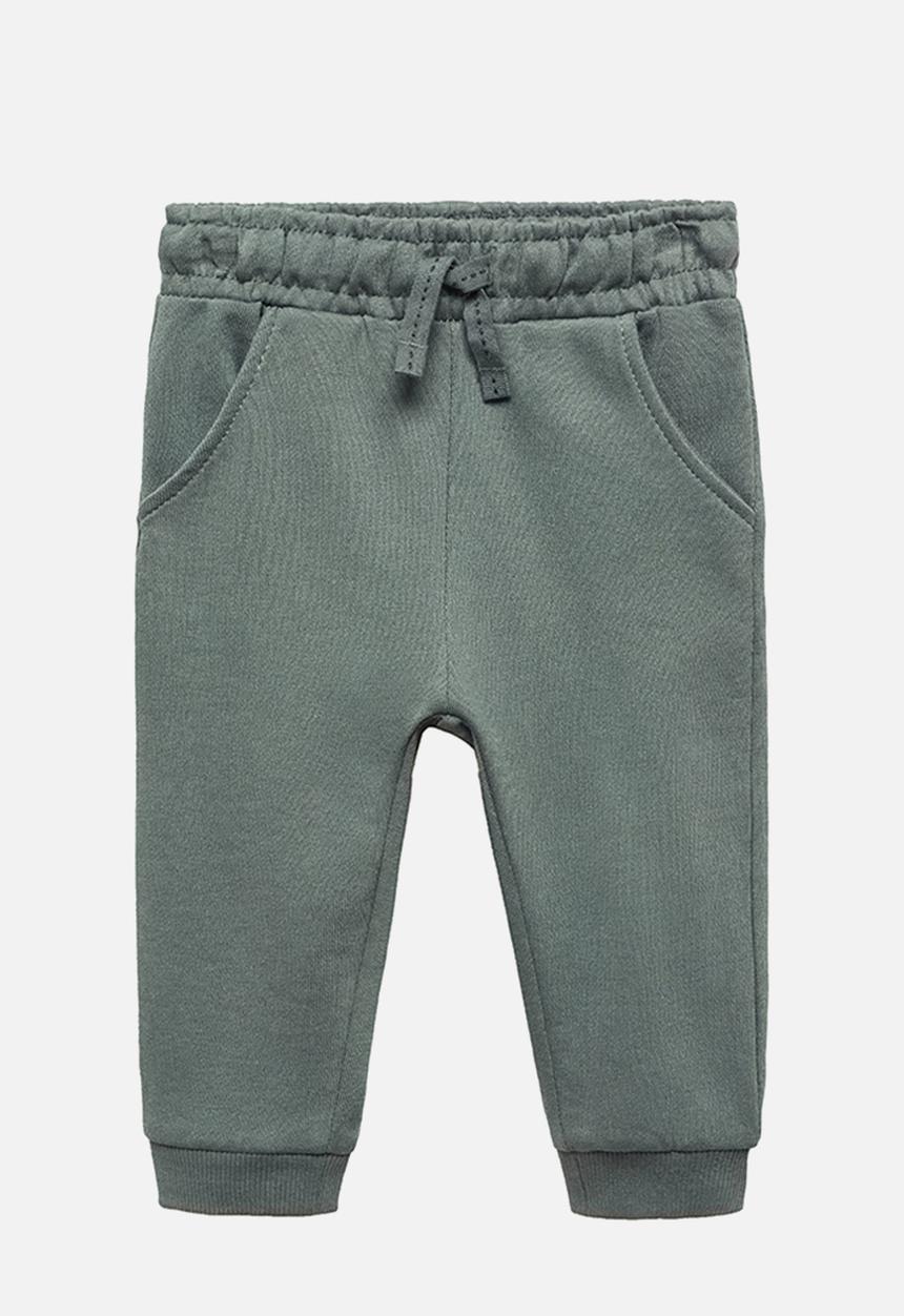 MANGO - Trousers mateo5 - medium green