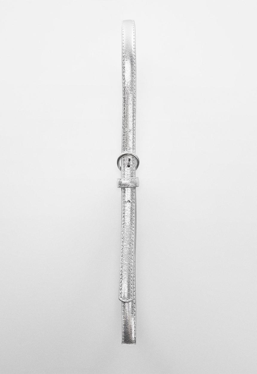 MANGO - Belt starb - silver