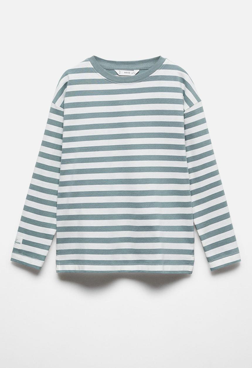 MANGO - T-shirt lucca - green