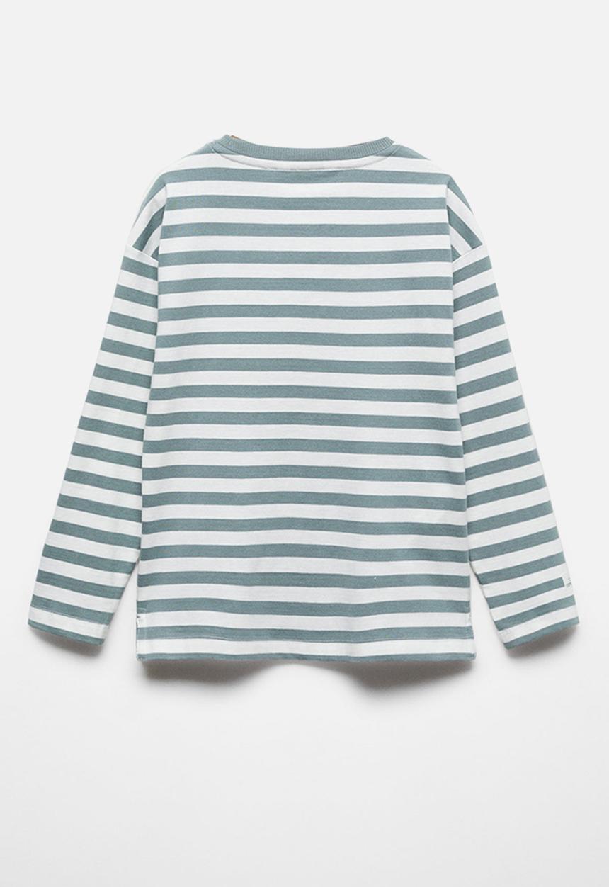 MANGO - T-shirt lucca - green