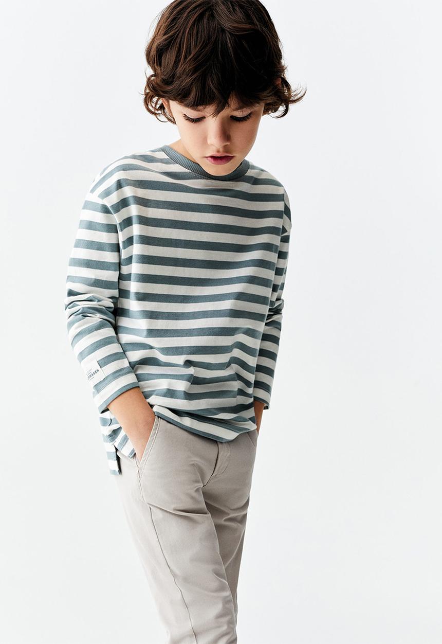 MANGO - T-shirt lucca - green