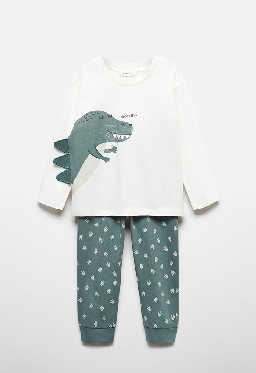 MANGO - Pyjamas dinoflap - dark green