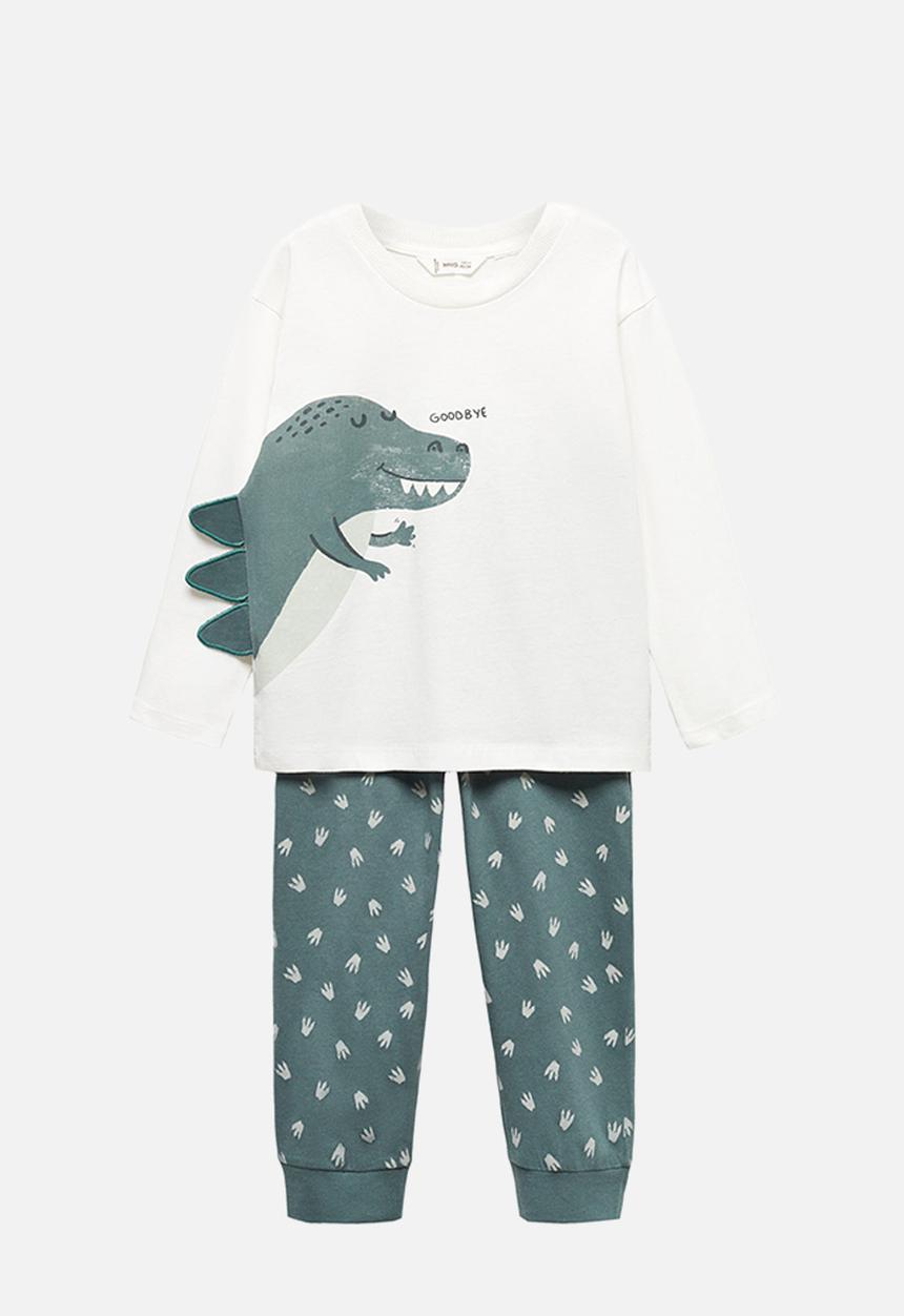 MANGO - Pyjamas dinoflap - dark green