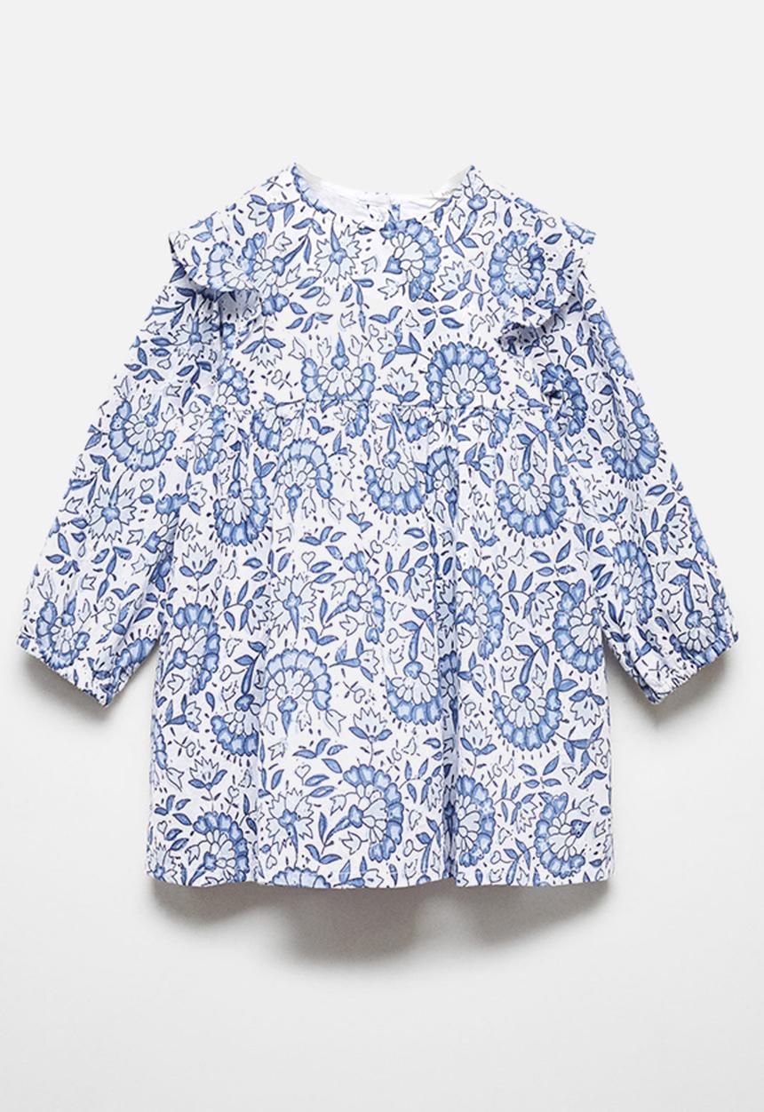 MANGO - Dress gijon - blue