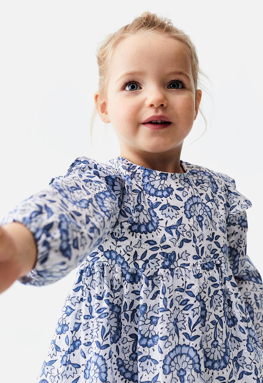 MANGO - Dress gijon - blue