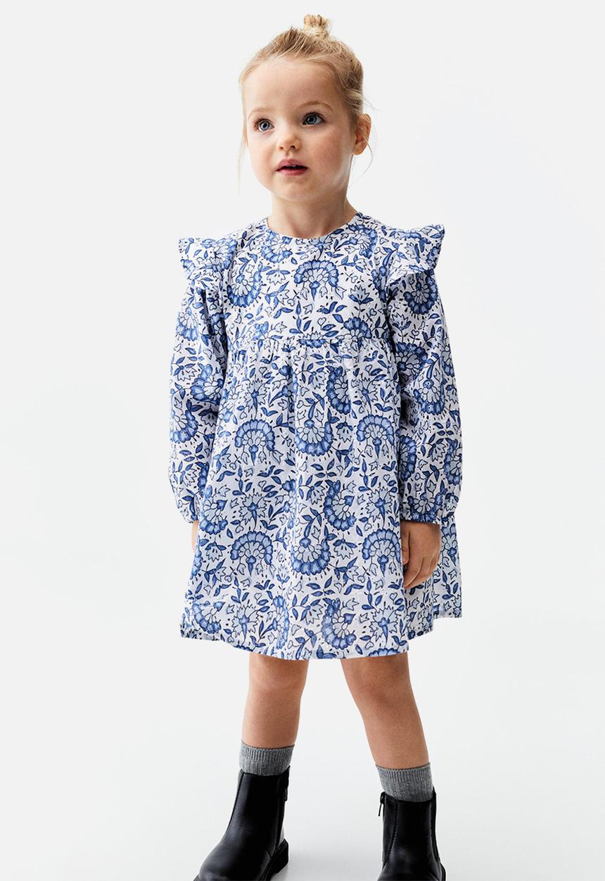 MANGO - Dress gijon - blue