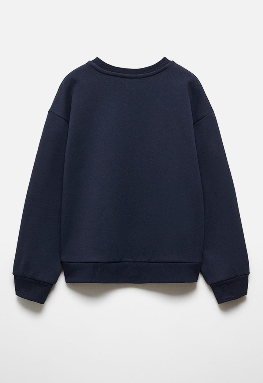 MANGO - Sweatshirt happy - navy