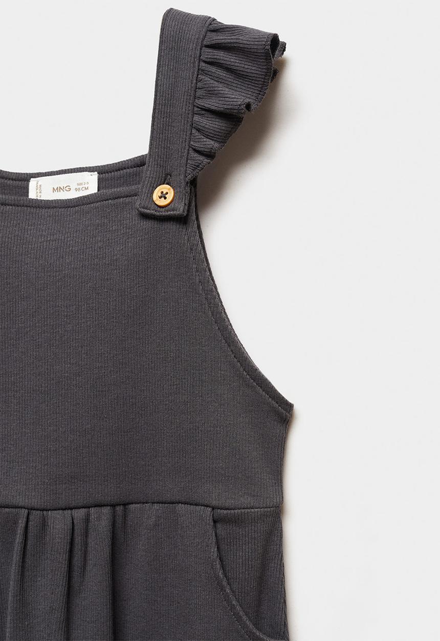 MANGO - Dungarees lucia - charcoal