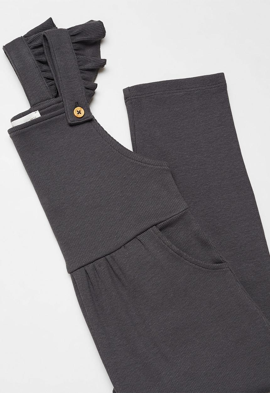 MANGO - Dungarees lucia - charcoal