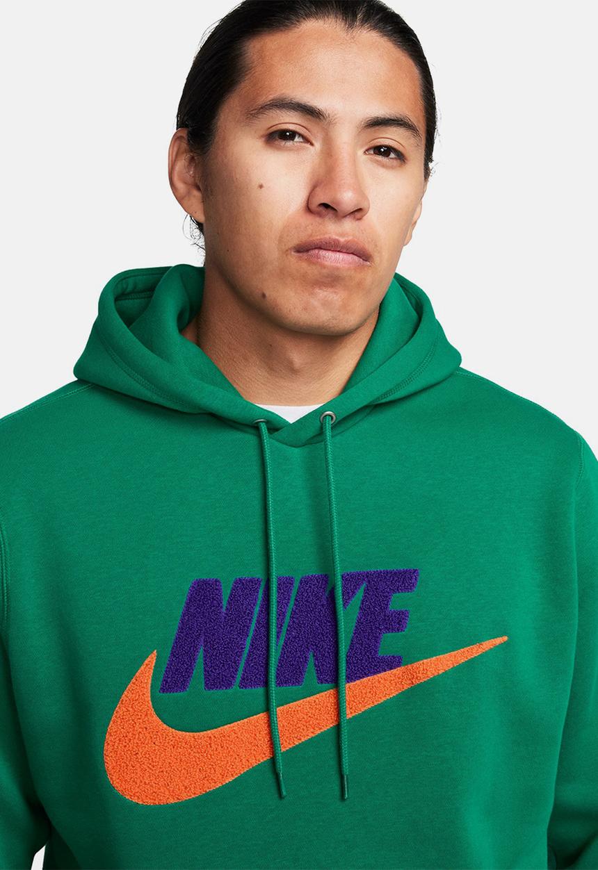 Nike - Club fleece pullover Hoodie - Green
