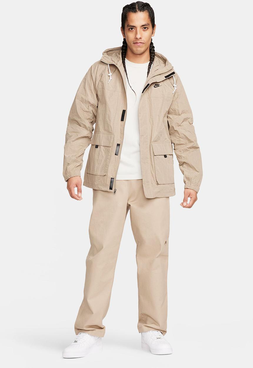 Nike - Club bowline jacket - khaki & black
