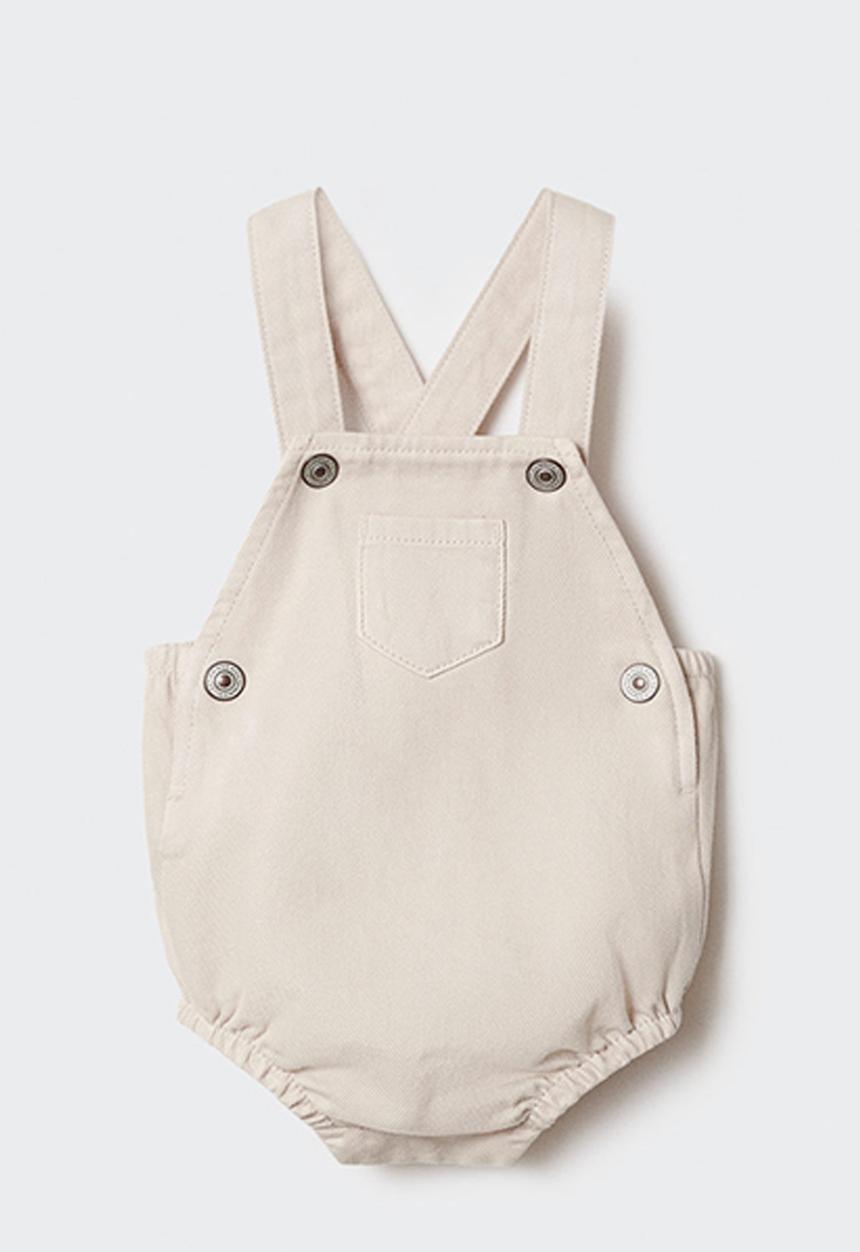 MANGO - Romper suit perla - beige
