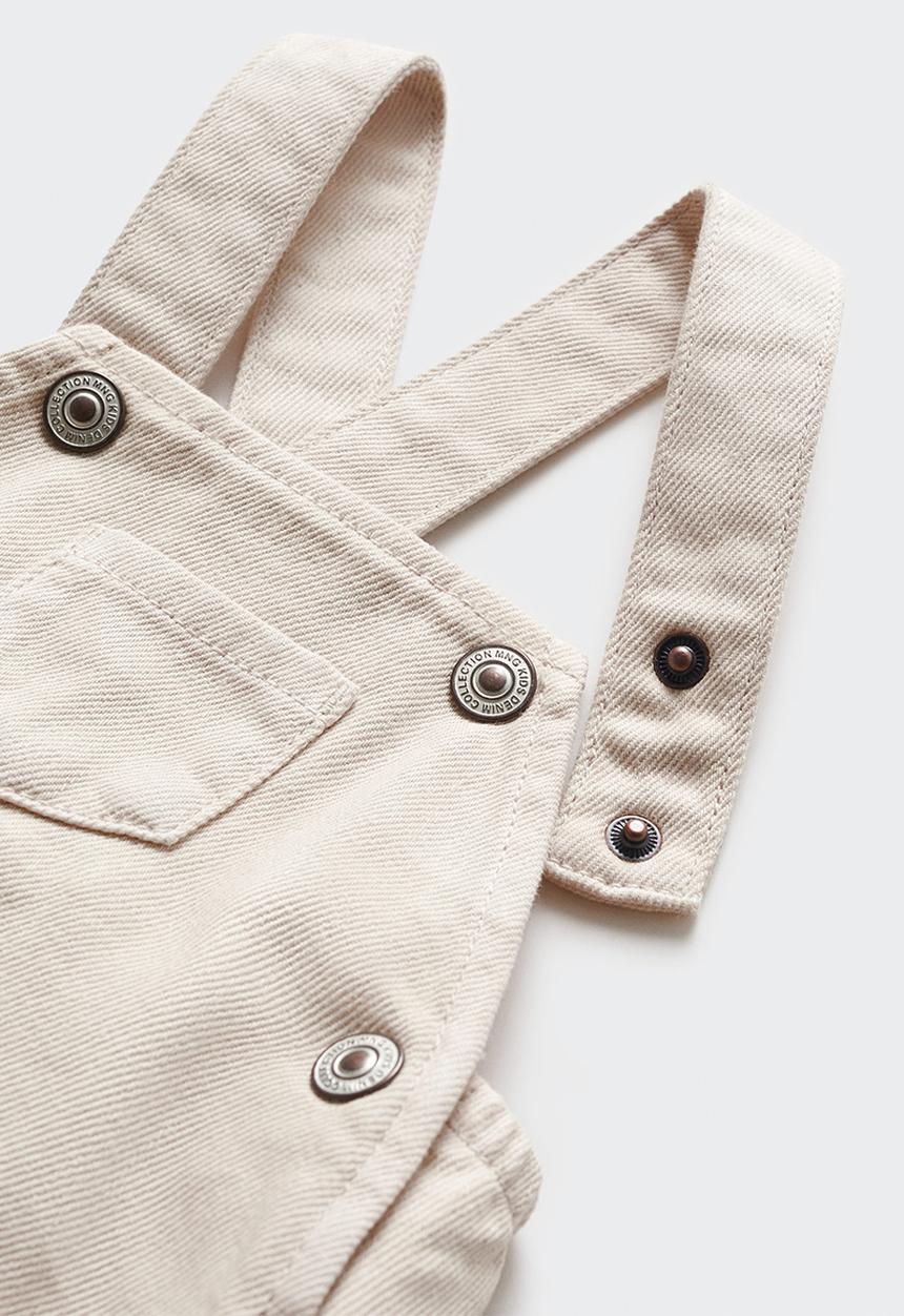 MANGO - Romper suit perla - beige