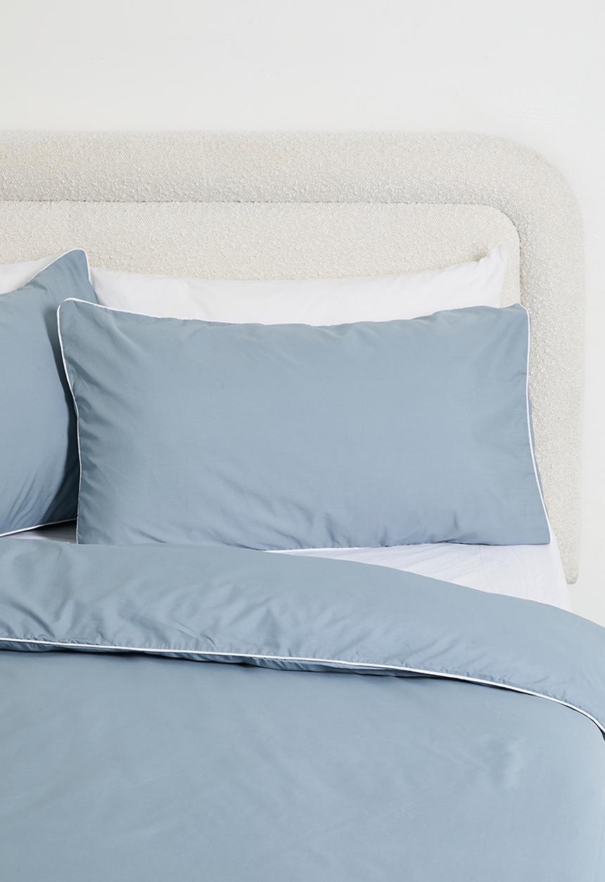 Horrockses - Piper Duvet Cover - Sky