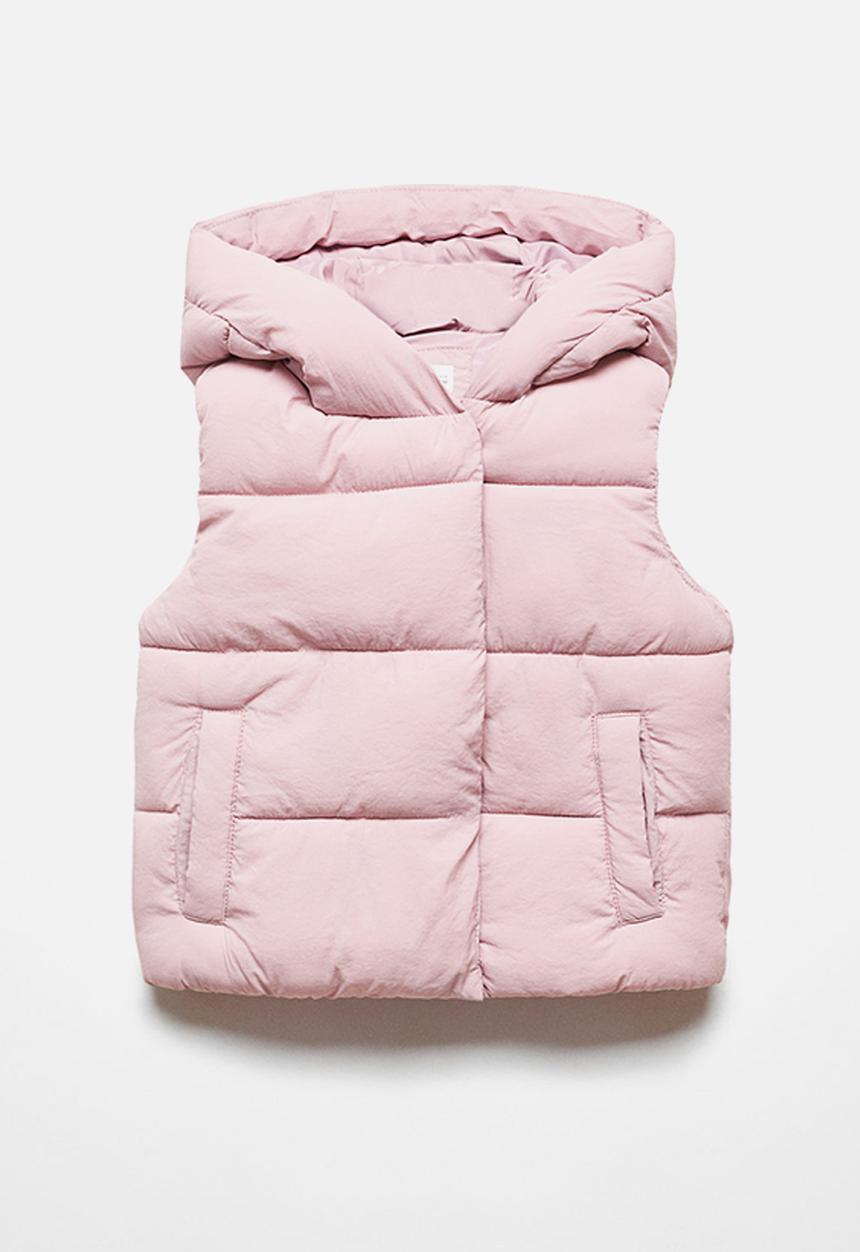 MANGO - Waistcoat laurab - pink