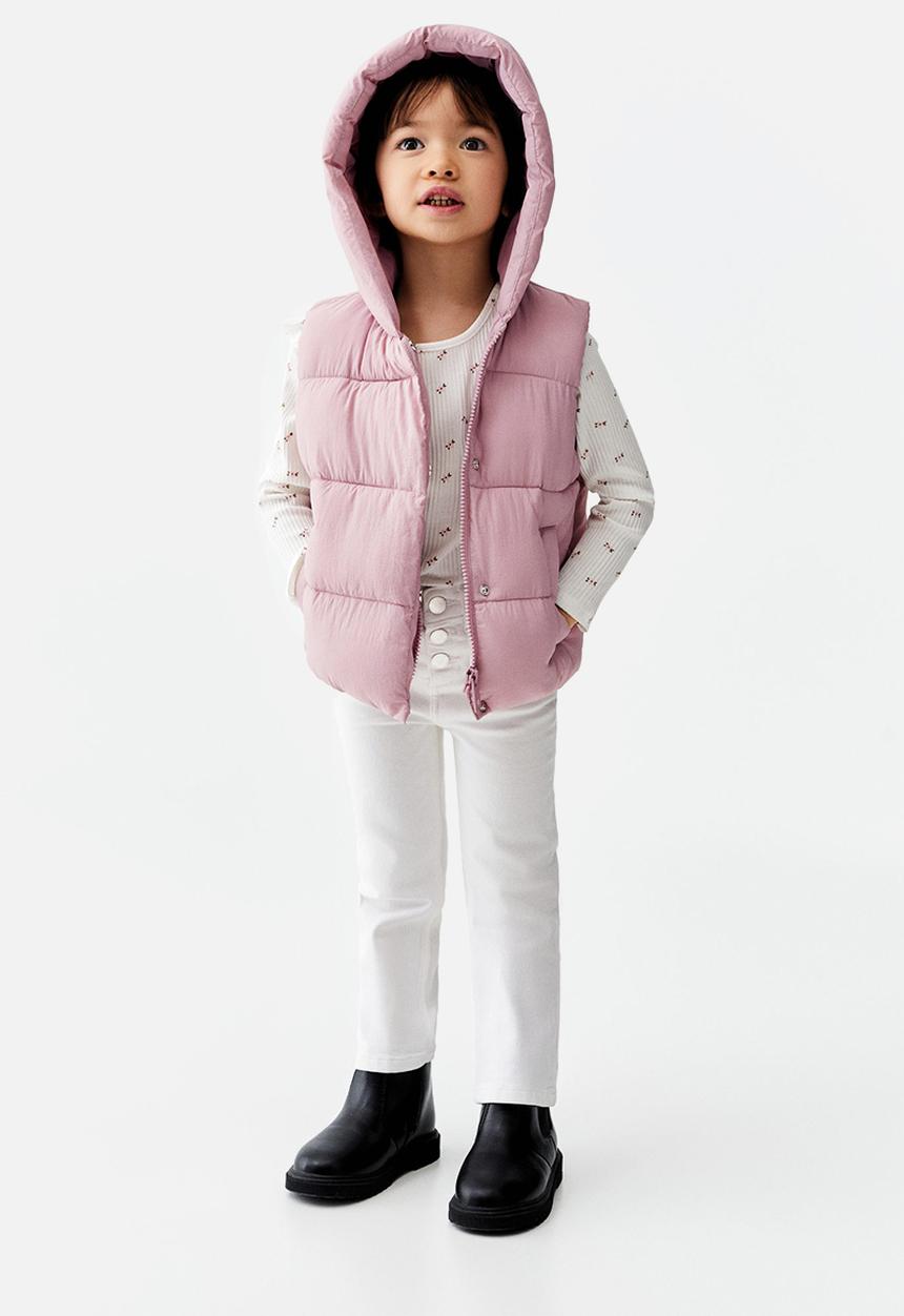 MANGO - Waistcoat laurab - pink