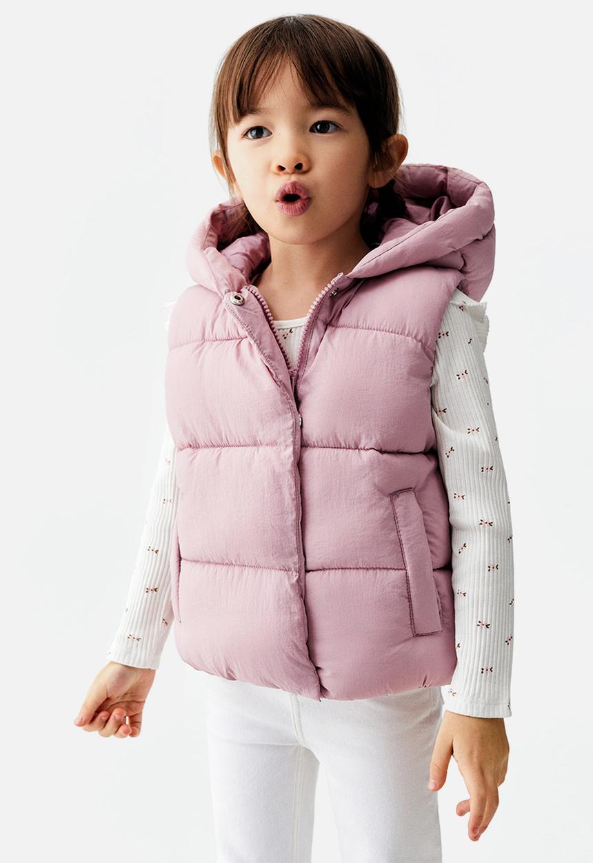 MANGO - Waistcoat laurab - pink