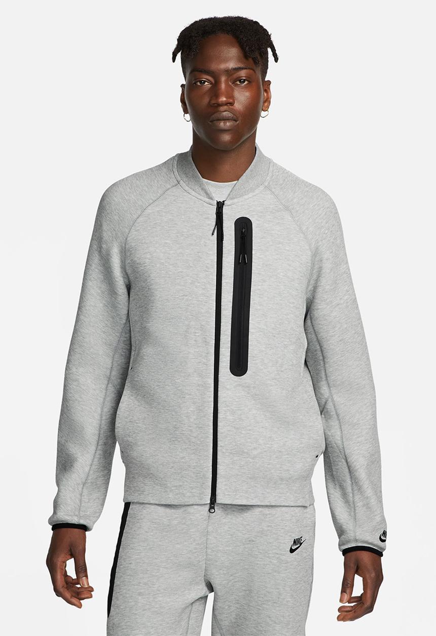 Nike - NSW  Tech Fleece N98 bomber jacket - dk grey heather & black