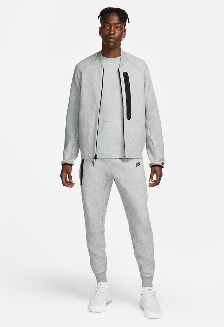 Nike - NSW  Tech Fleece N98 bomber jacket - dk grey heather & black