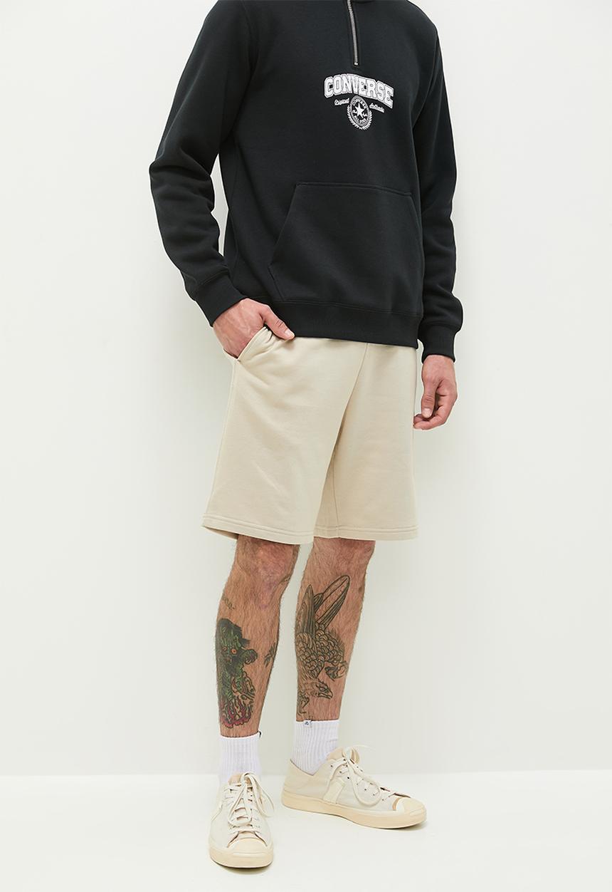 Converse - Converse go-to all star standard-fit shorts - beach stone / white