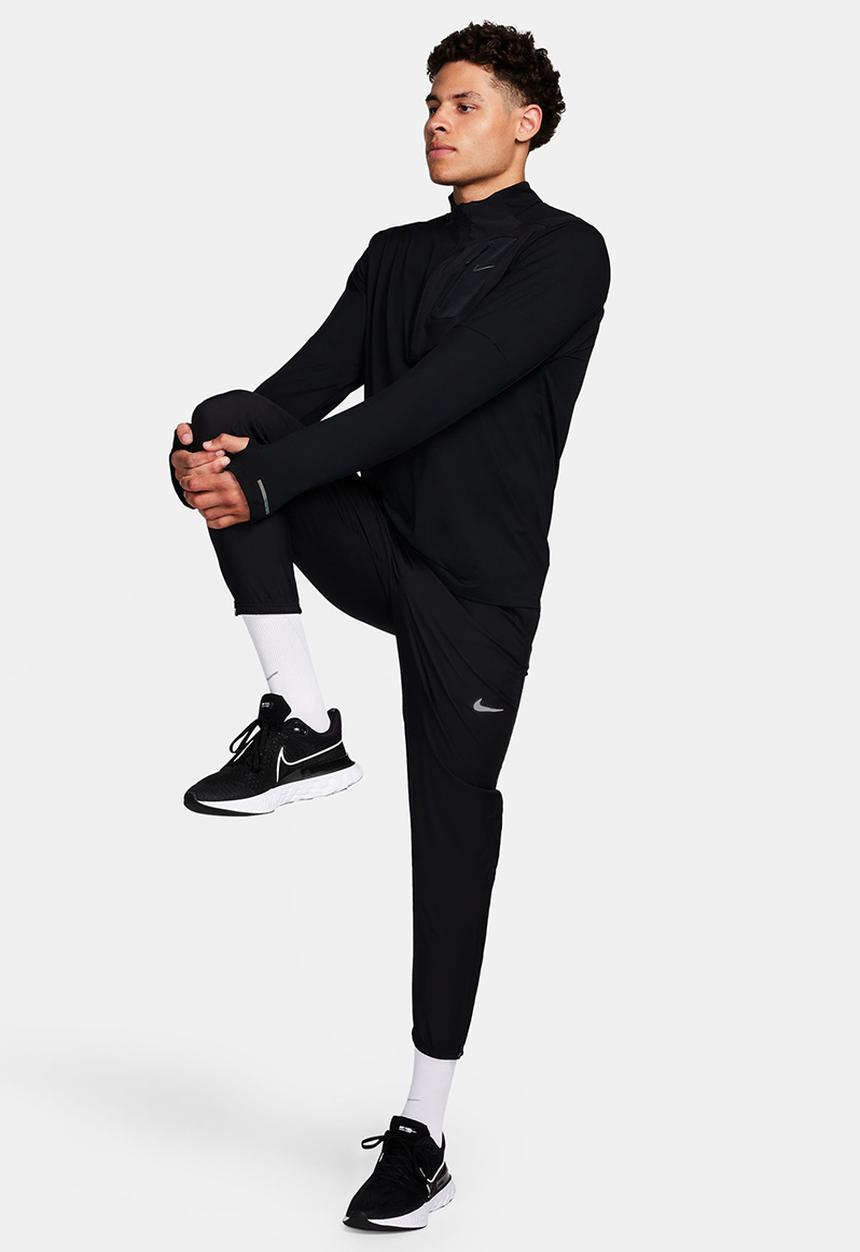 Nike - Dri-FIT UV 1/2-Zip running top-  black
