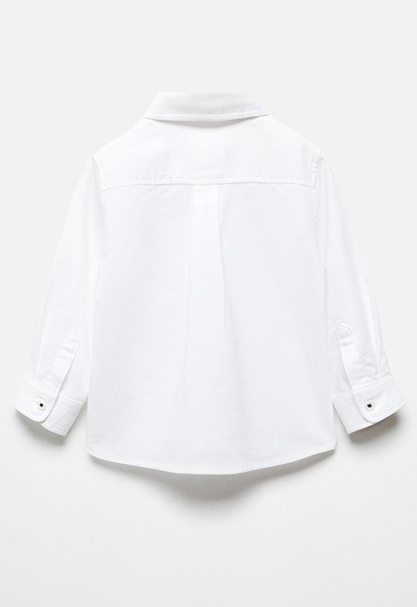 MANGO - Shirt oxfordb - whiite