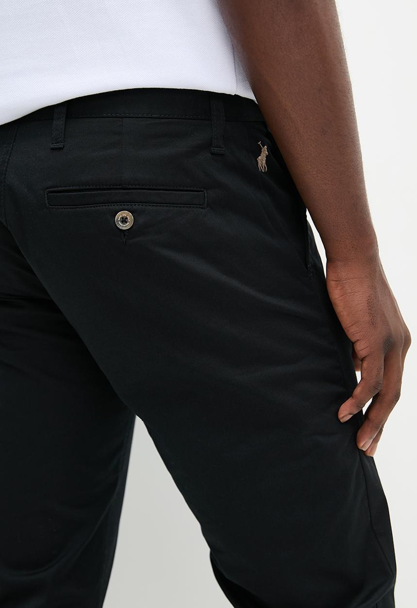 POLO - Milan milan straight leg chino - black