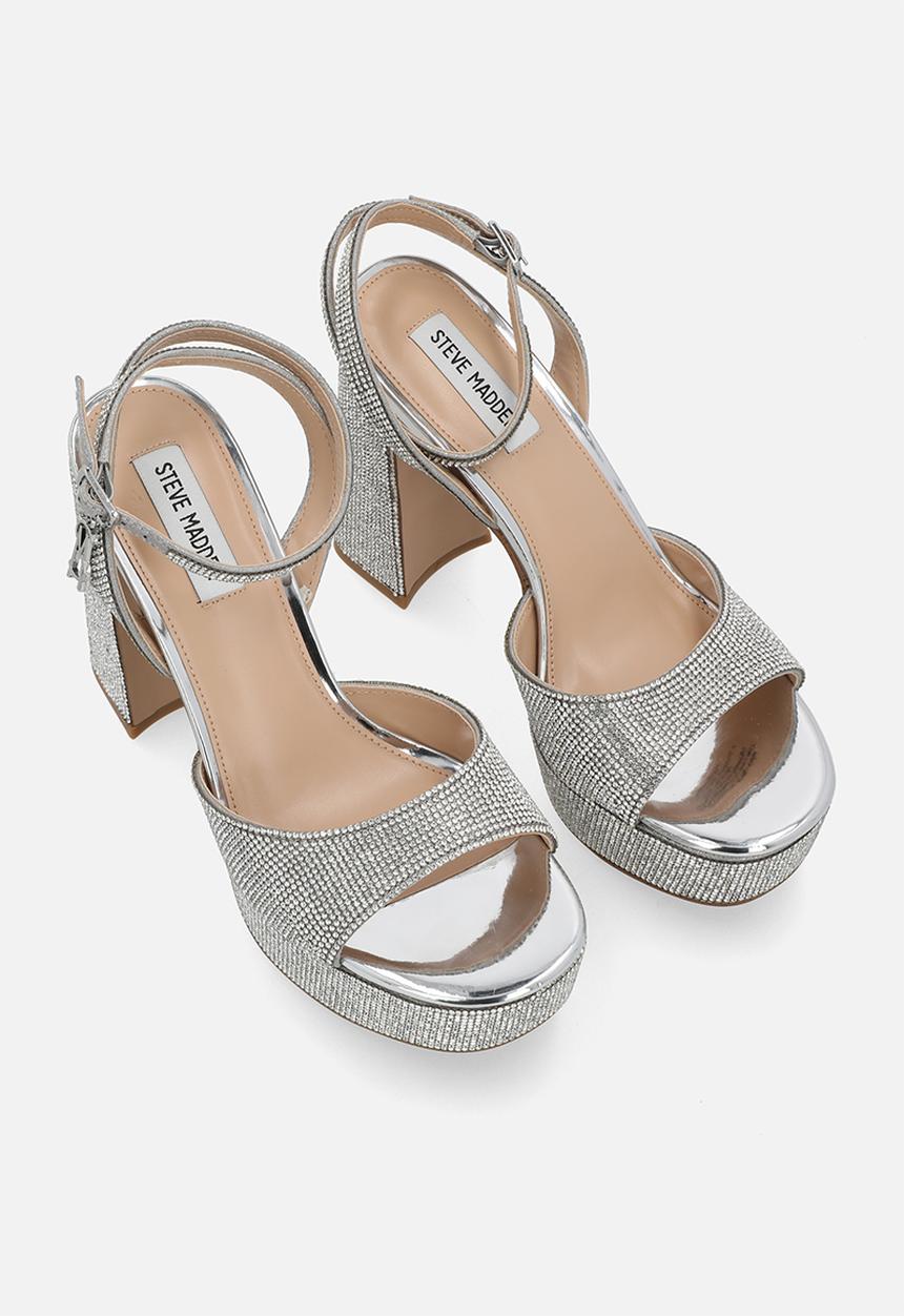 Steve Madden - Transpire-r platform - silver