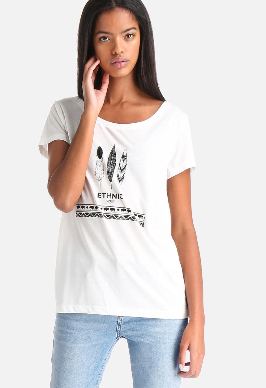 Jacqueline de Yong - Sky Print Tee