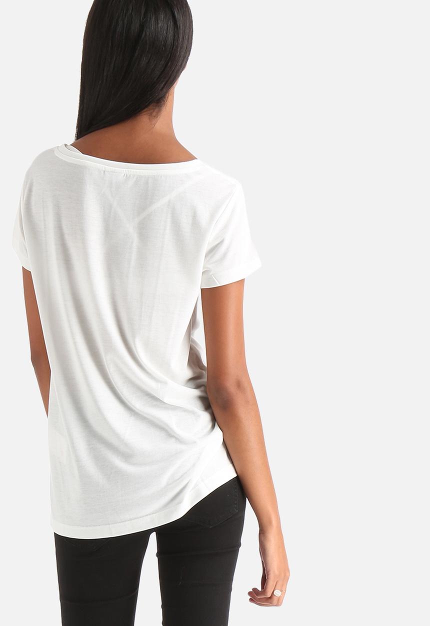 Jacqueline de Yong - Sky Print Tee
