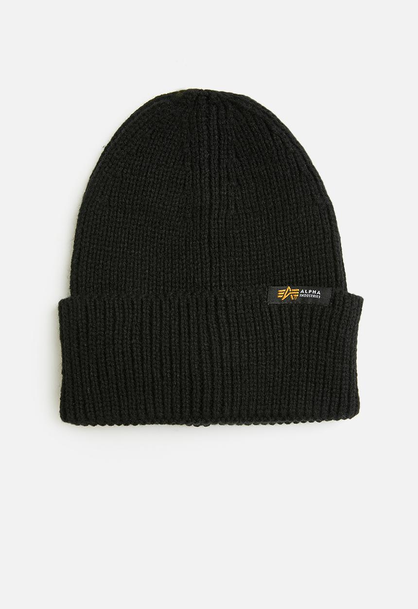 Alpha Industries - Ai fisherman beanie - black