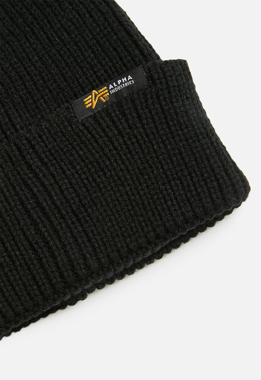 Alpha Industries - Ai fisherman beanie - black