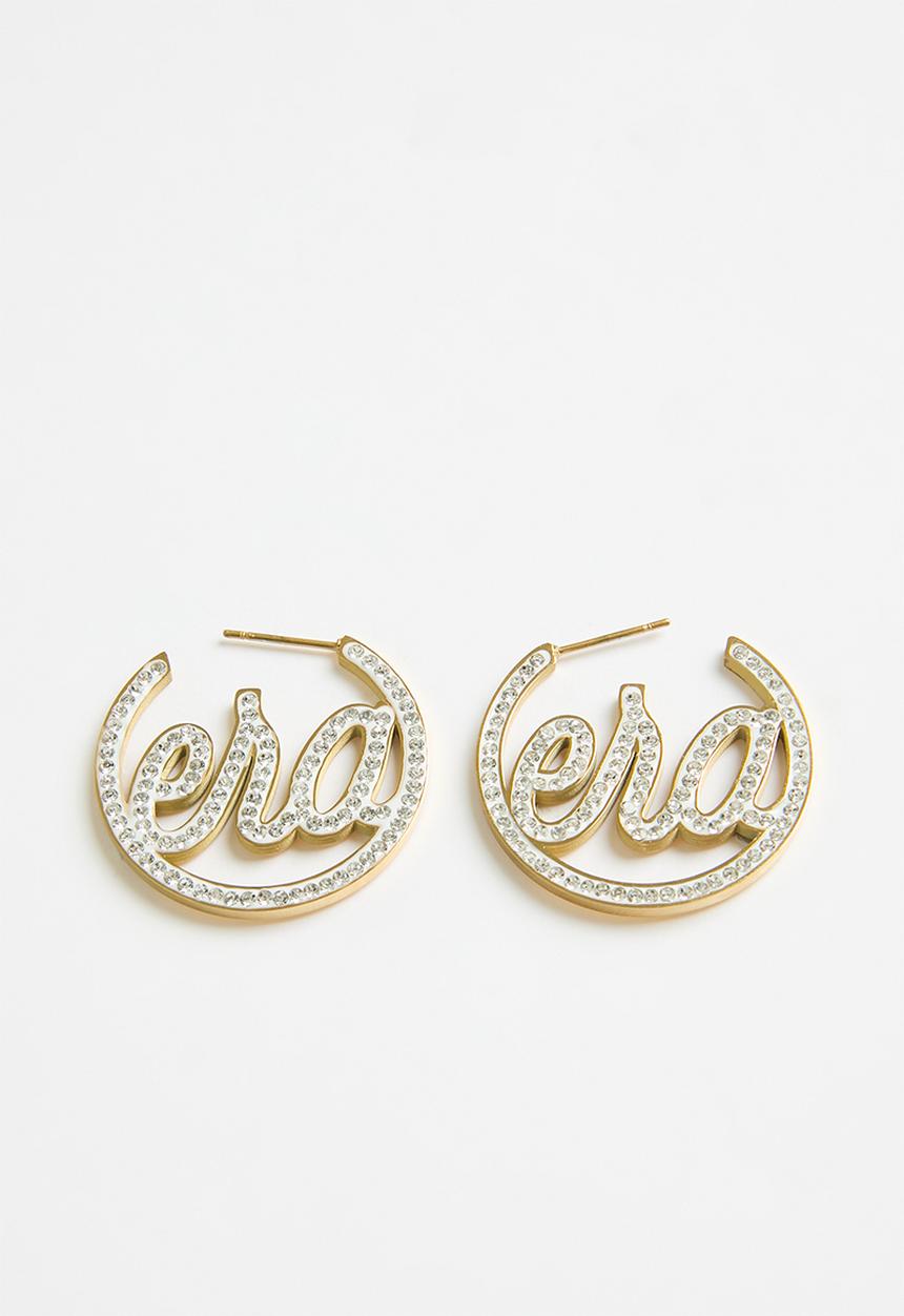 ERA by DJ Zinhle - Era Logo Mini Luxe Hoop - Gold