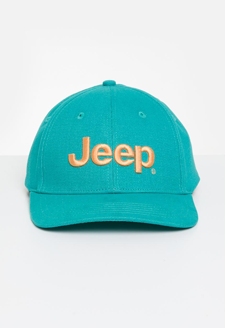 JEEP - Basic branded cap verdigris jeep - green