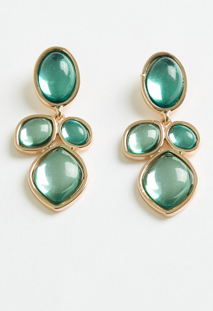 Superbalist - Tania statement earring - green