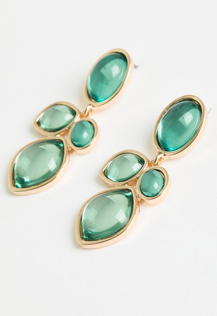 Superbalist - Tania statement earring - green