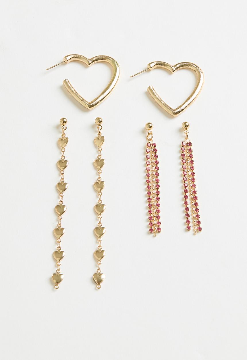 Superbalist - Ginny earring pack - gold