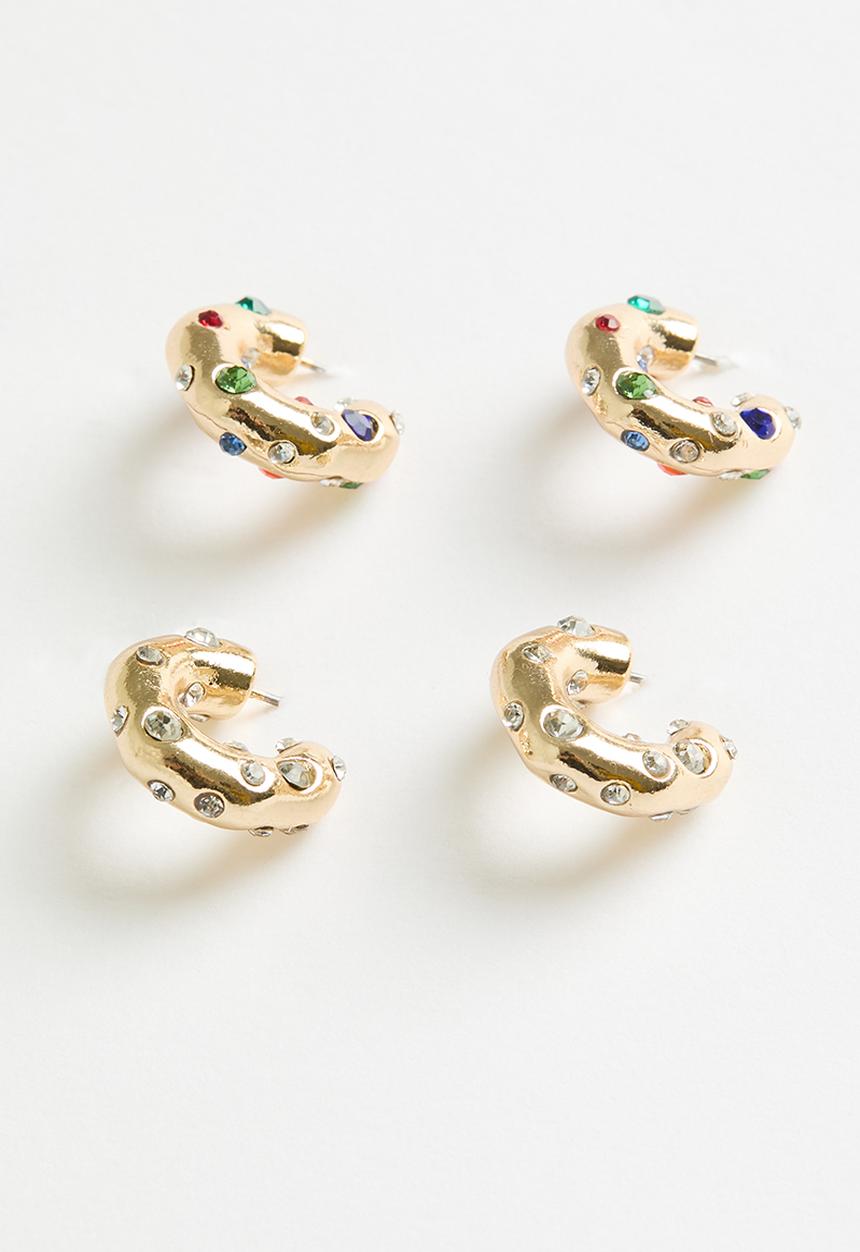 Superbalist - Marley earring pack - gold