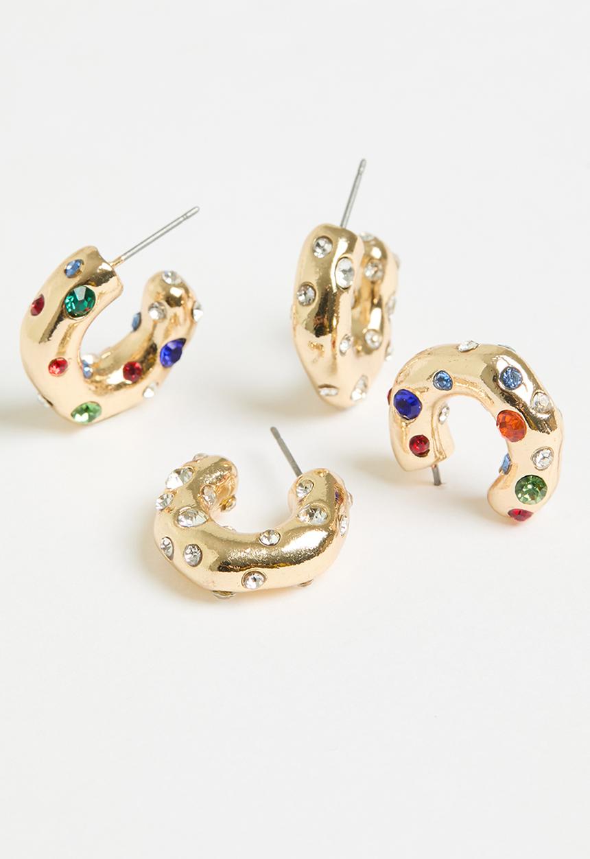 Superbalist - Marley earring pack - gold