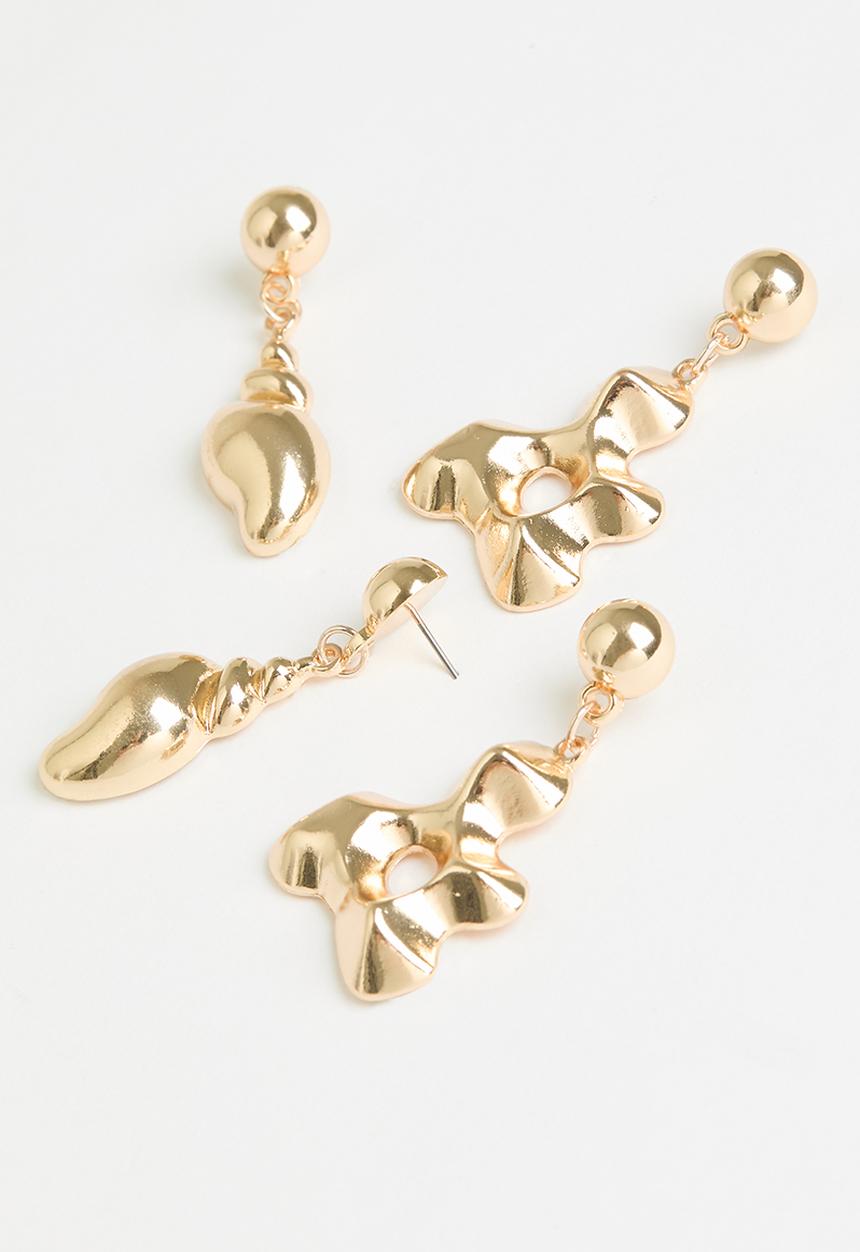 Superbalist - Brynlee earring pack - gold