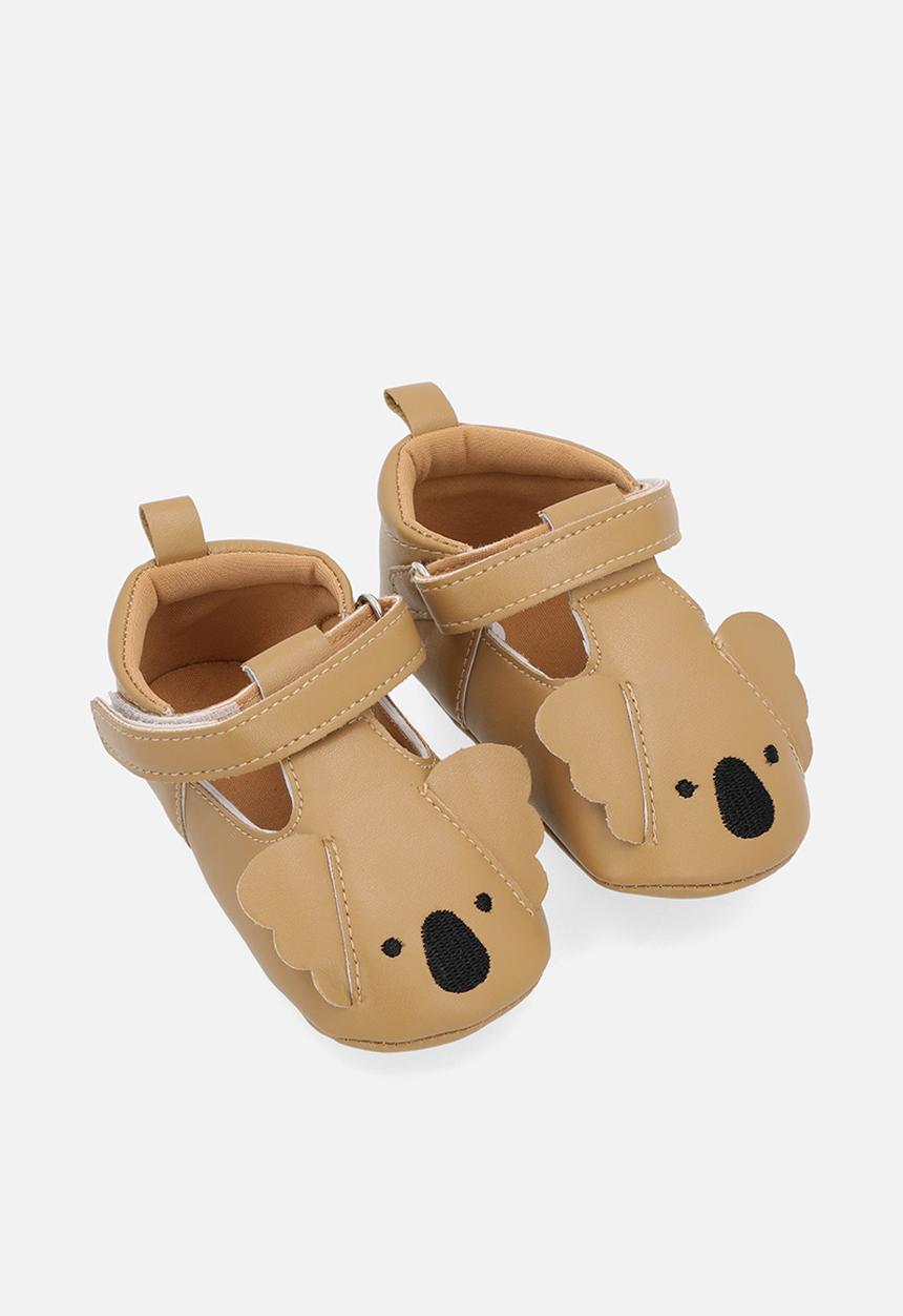 Pop Candy - Koala print shoes - beige