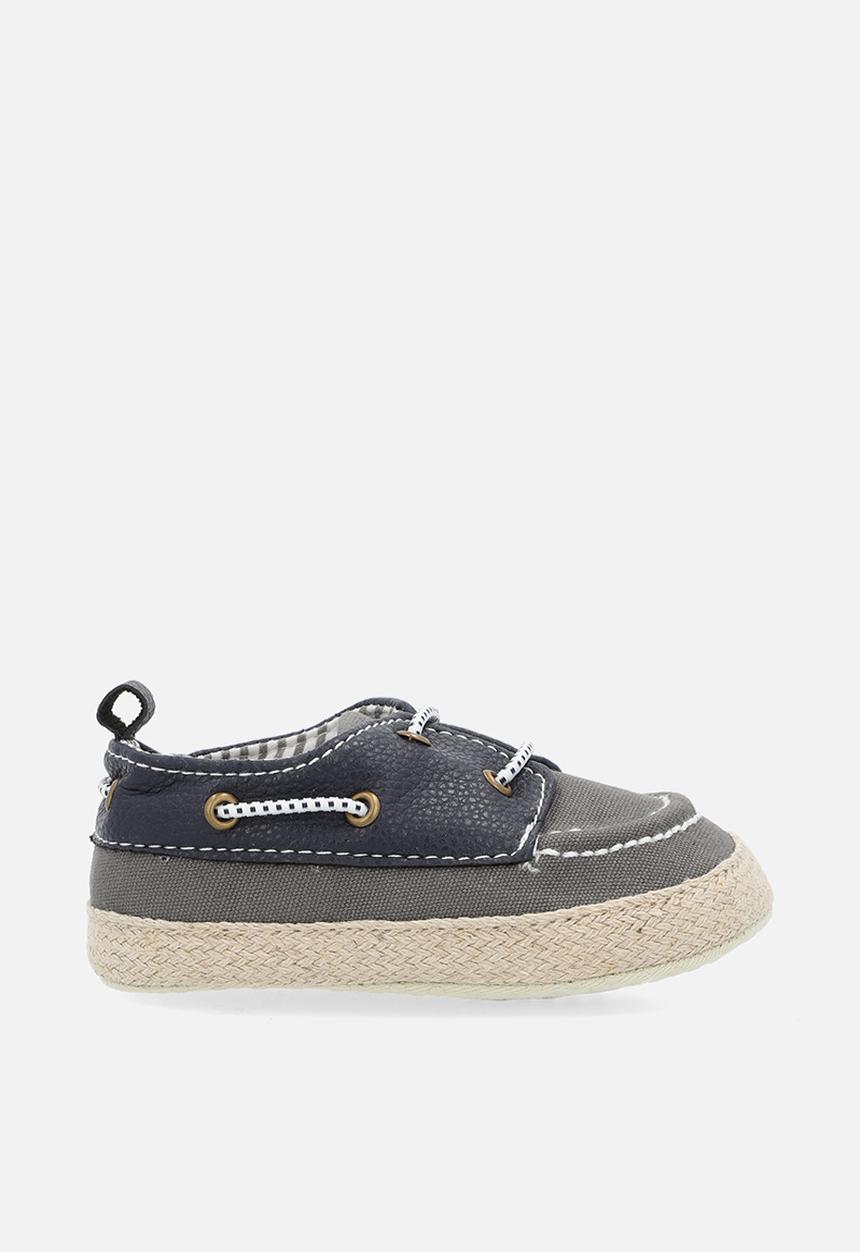 Pop Candy - Lace up loafers - grey