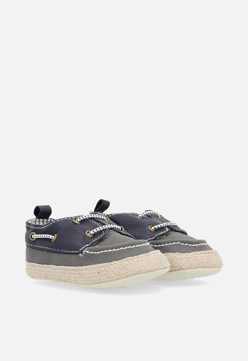 Pop Candy - Lace up loafers - grey