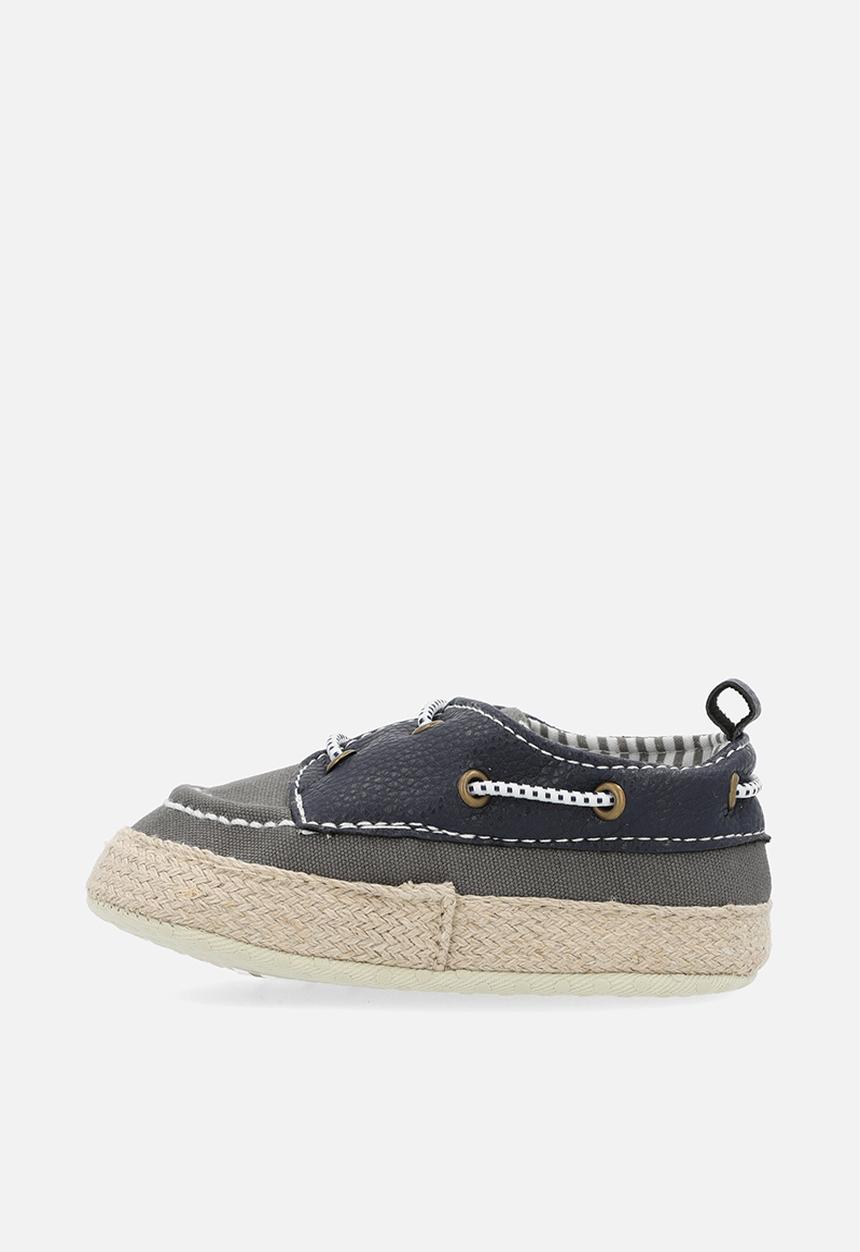 Pop Candy - Lace up loafers - grey