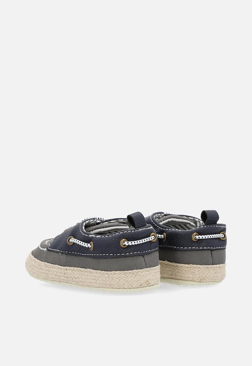 Pop Candy - Lace up loafers - grey