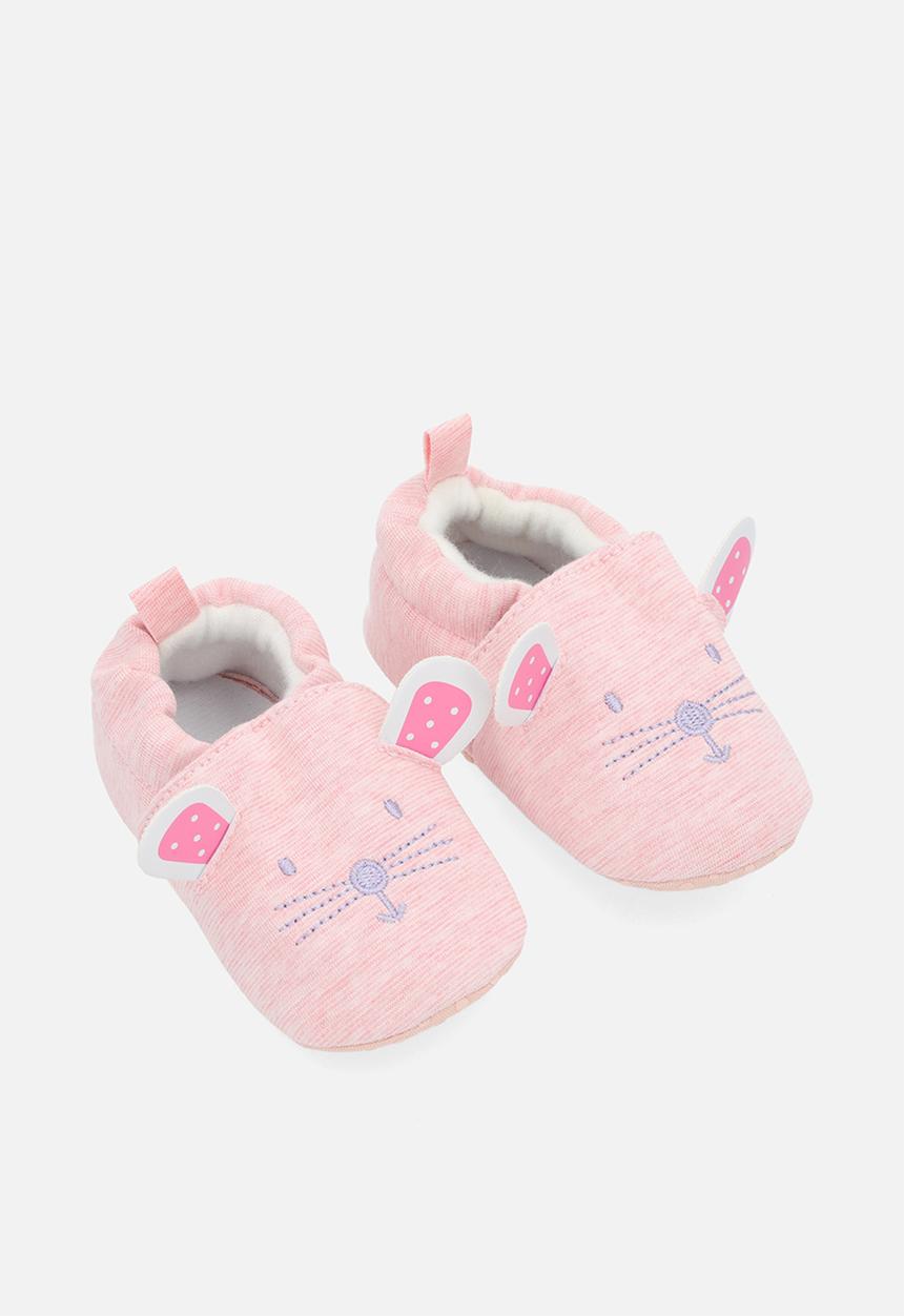 Pop Candy - Animal print slippers - pink