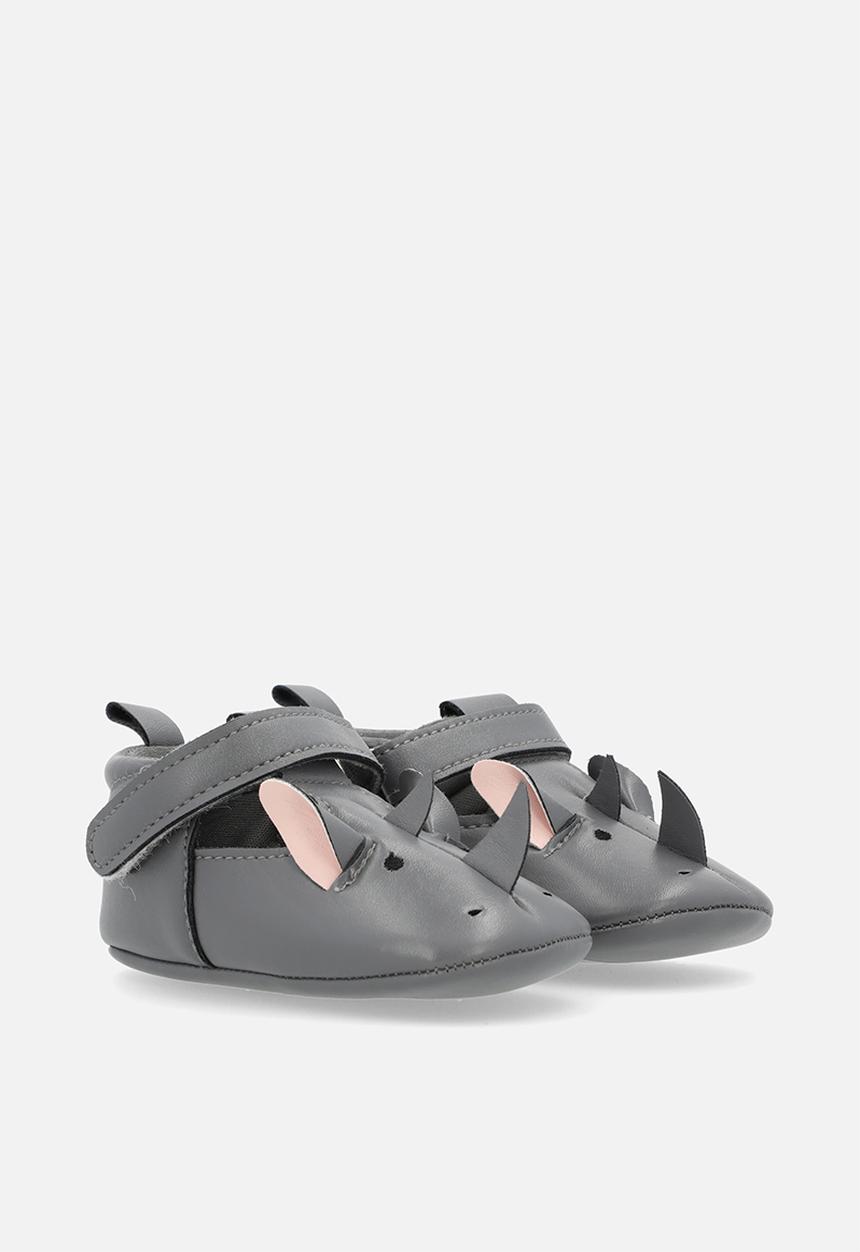 Pop Candy - Rhino print shoes - grey
